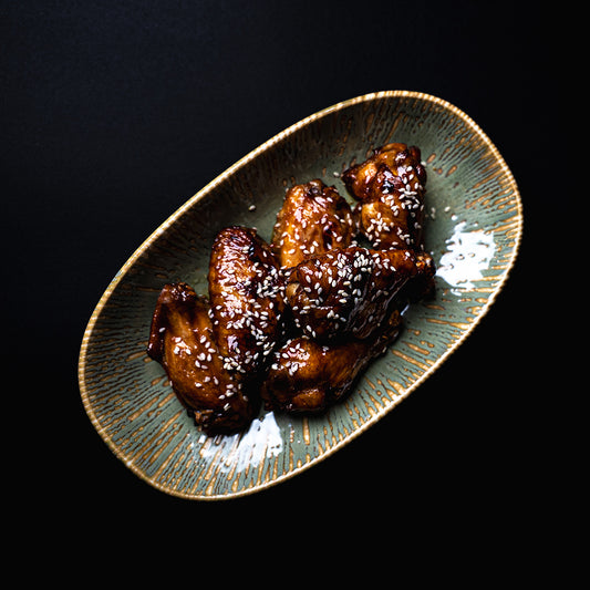 CHICKEN WINGS WITH TERIYAKI SAUCE