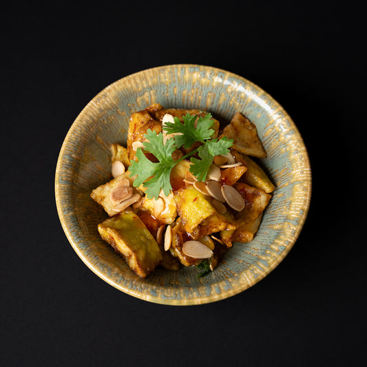 GEORGIAN CRISPY EGGPLANT SALAD